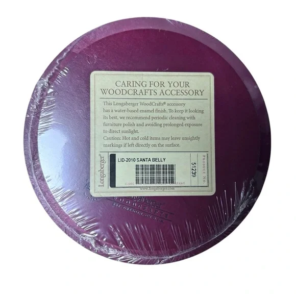 Longaberger NEW 1st Edition 2010 Santa Belly "Ho! Ho! Ho!" Basket Set Christmas - Picture 7 of 16